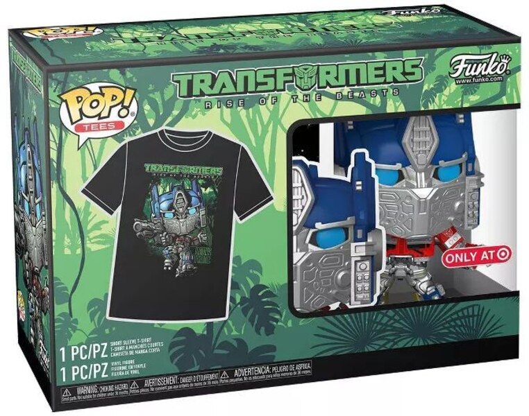 Image Of Optimus Prime Funko POP! & Tee Target Exclusive From Transformers Rise Of The Beasts  (3 of 7)